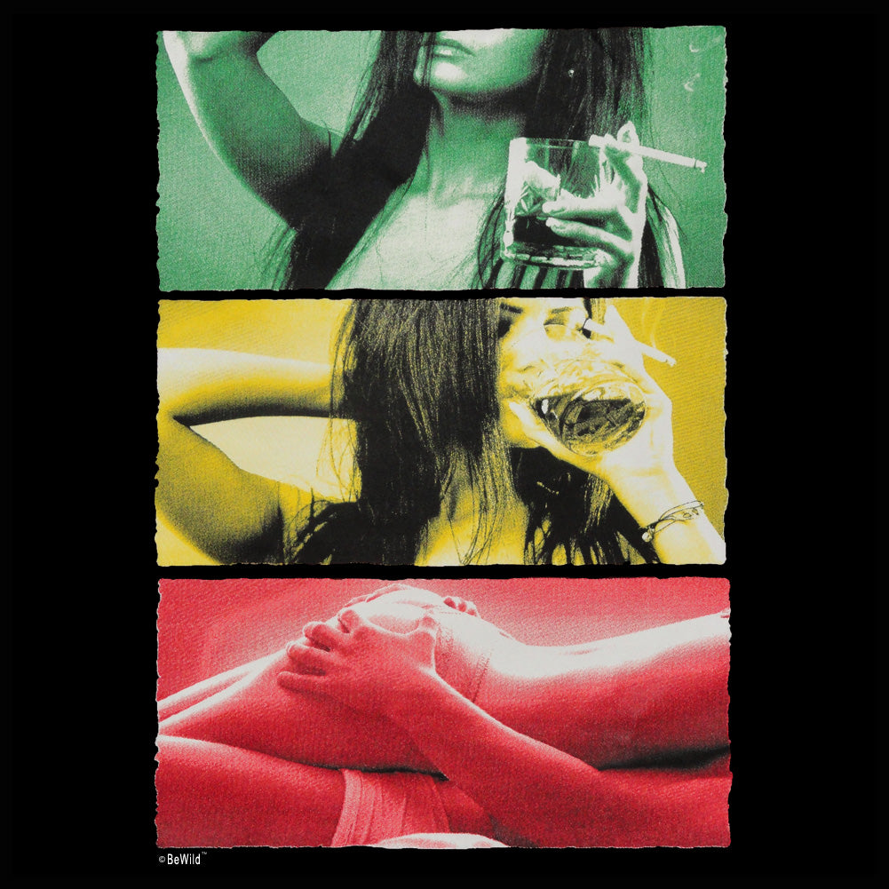 Drink, Smoke, Love Girl's T-shirt