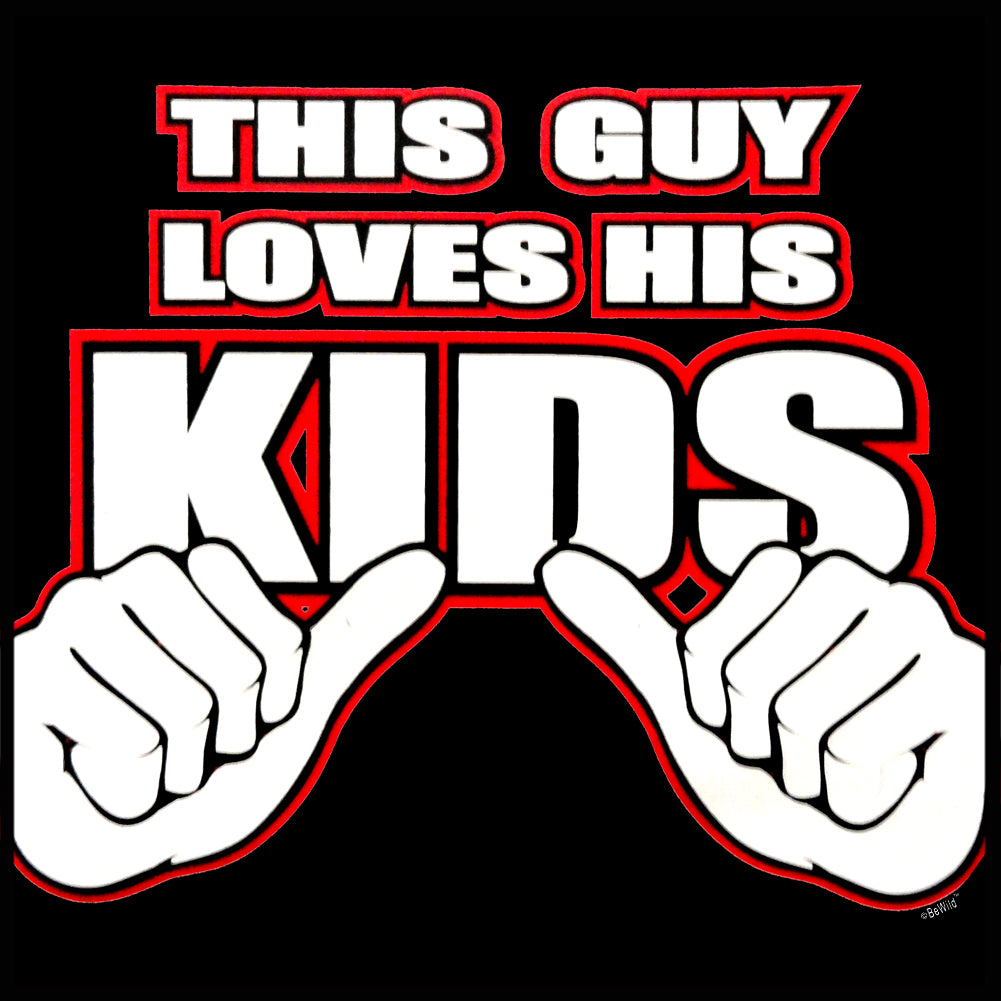 This Guy Loves His Kids Men's T-Shirt