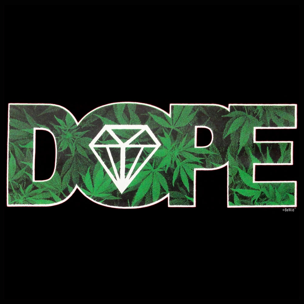 Pot Leaf Dope Diamond Girl's T-Shirt