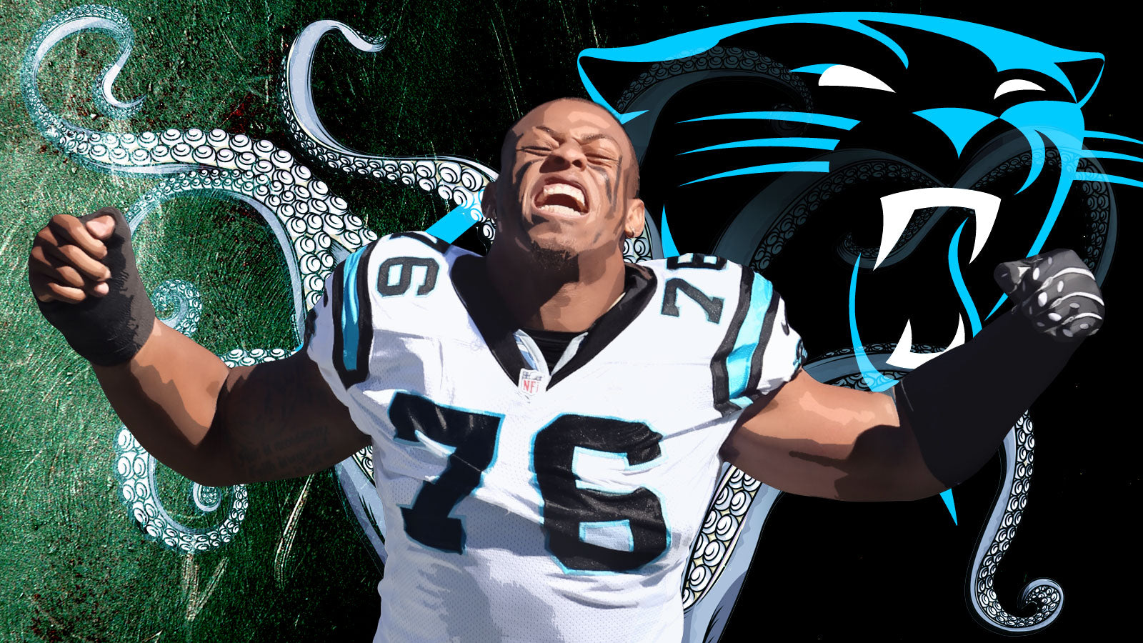 Hardy Release The Kraken Carolina Adult Hoodie