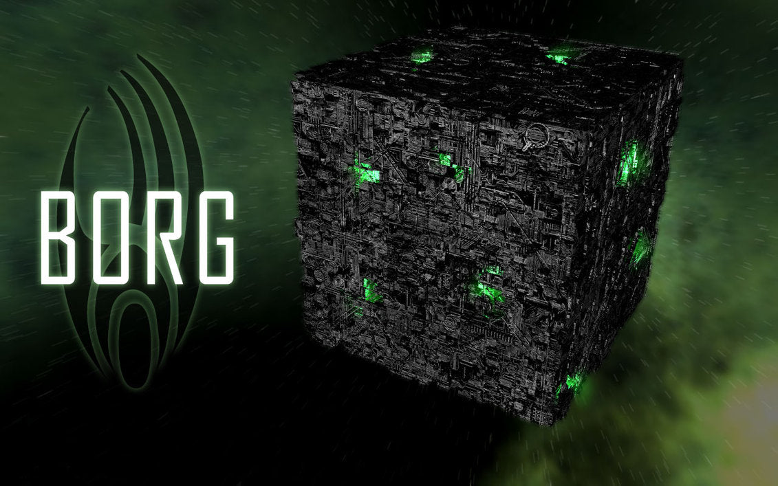 Resistance Is Futile Borg Adult Hoodie