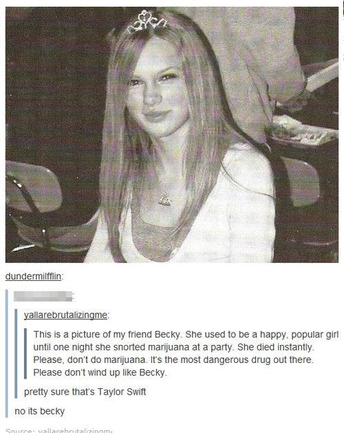 No Its Becky, Girls T-shirt