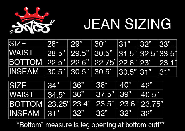JNCO Jeans - JNCO Half Pipes Jeans (Rinse Wash)