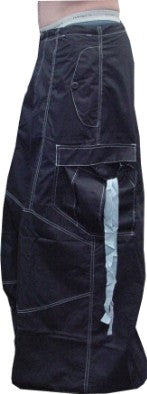 Unisex 40 " Wide Leg UFO Pants (Navy/Lt. Blue)