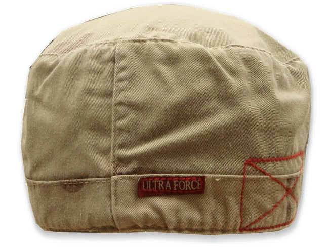 Vintage BDU Fatigue Combat Hat (Desert Sand Camo)