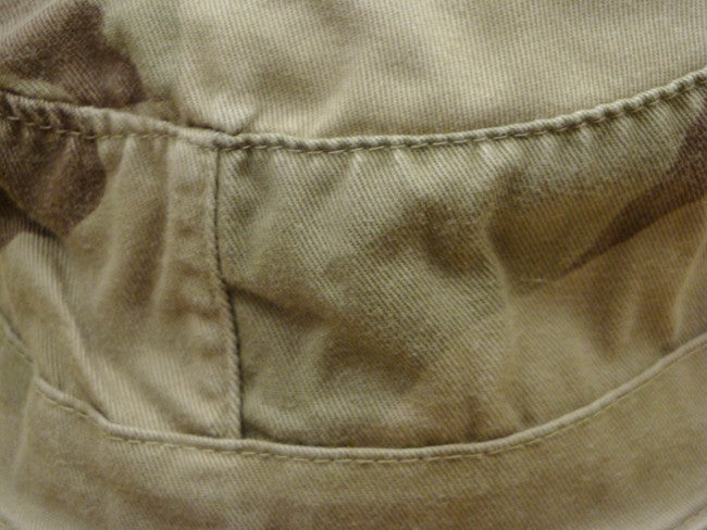 Vintage BDU Fatigue Combat Hat (Desert Sand Camo)