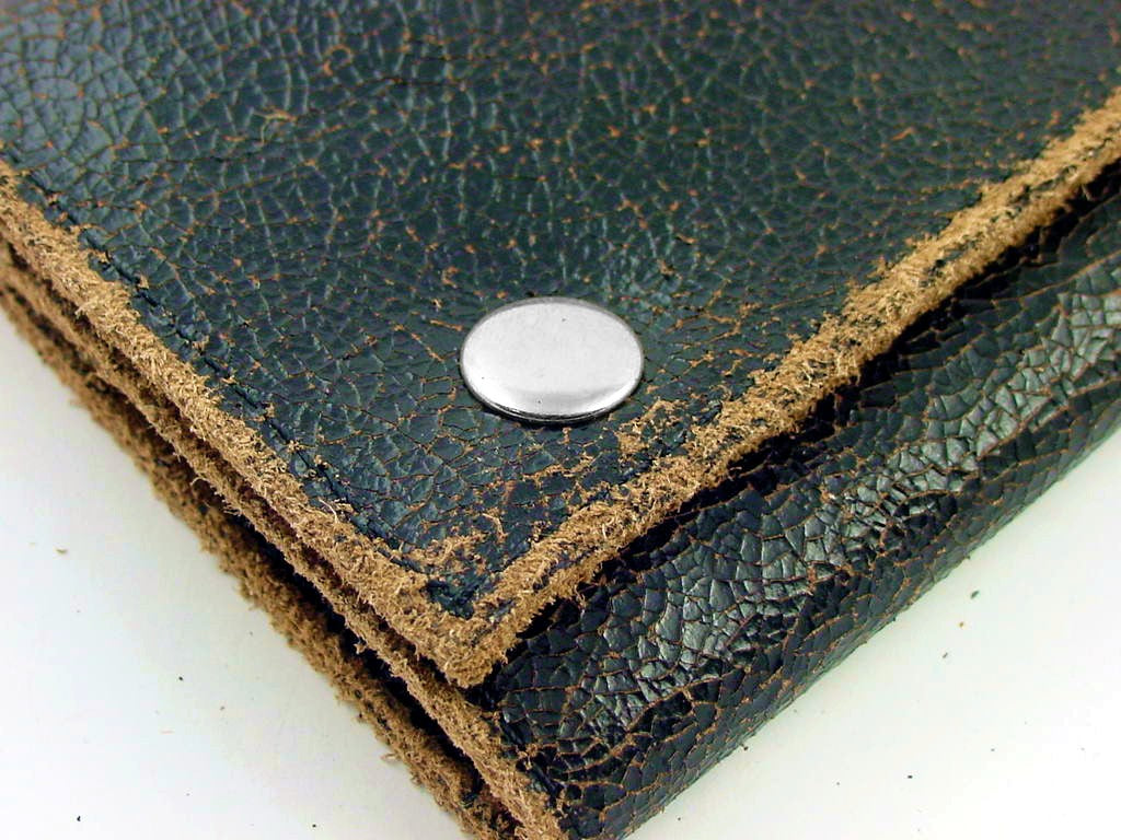 Vintage Leather Chain Wallet