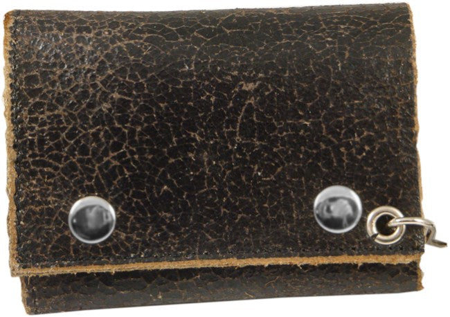 Vintage Leather Chain Wallet