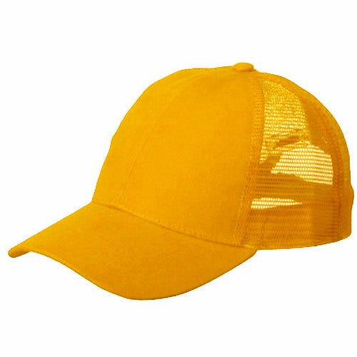 Vintage Trucker Hats - Solid Gold Trucker Cap