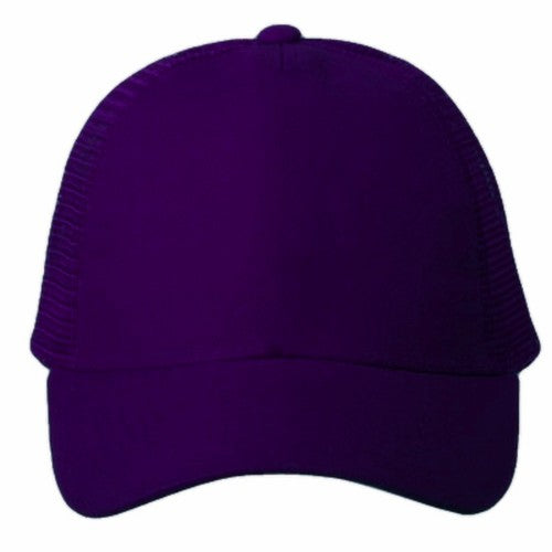 Vintage Trucker Hats - Solid Purple Trucker Cap