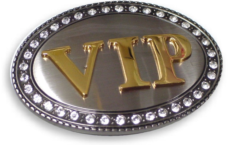 VIP Belt Buckle With Free Belt