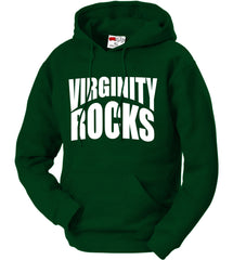 Virginity Rocks Adult Hoodie