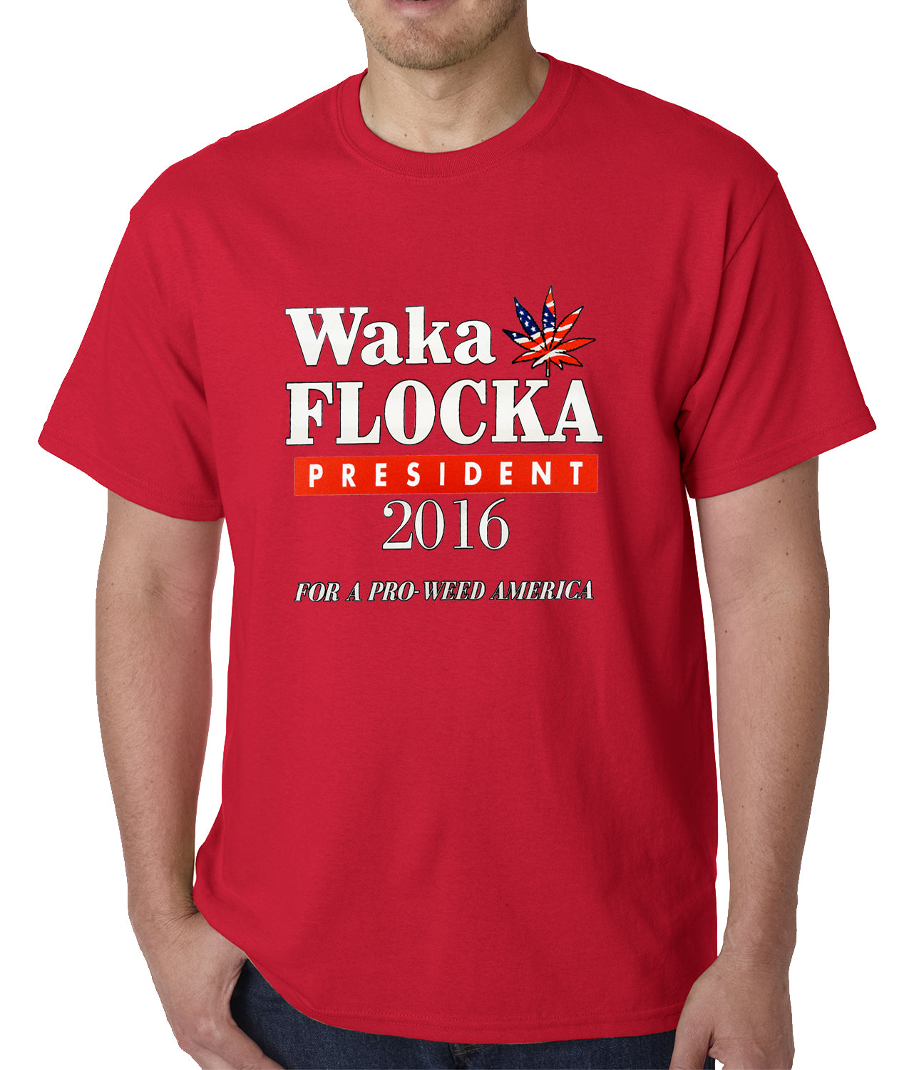 Waka Flocka for President 2016 Mens T-shirt