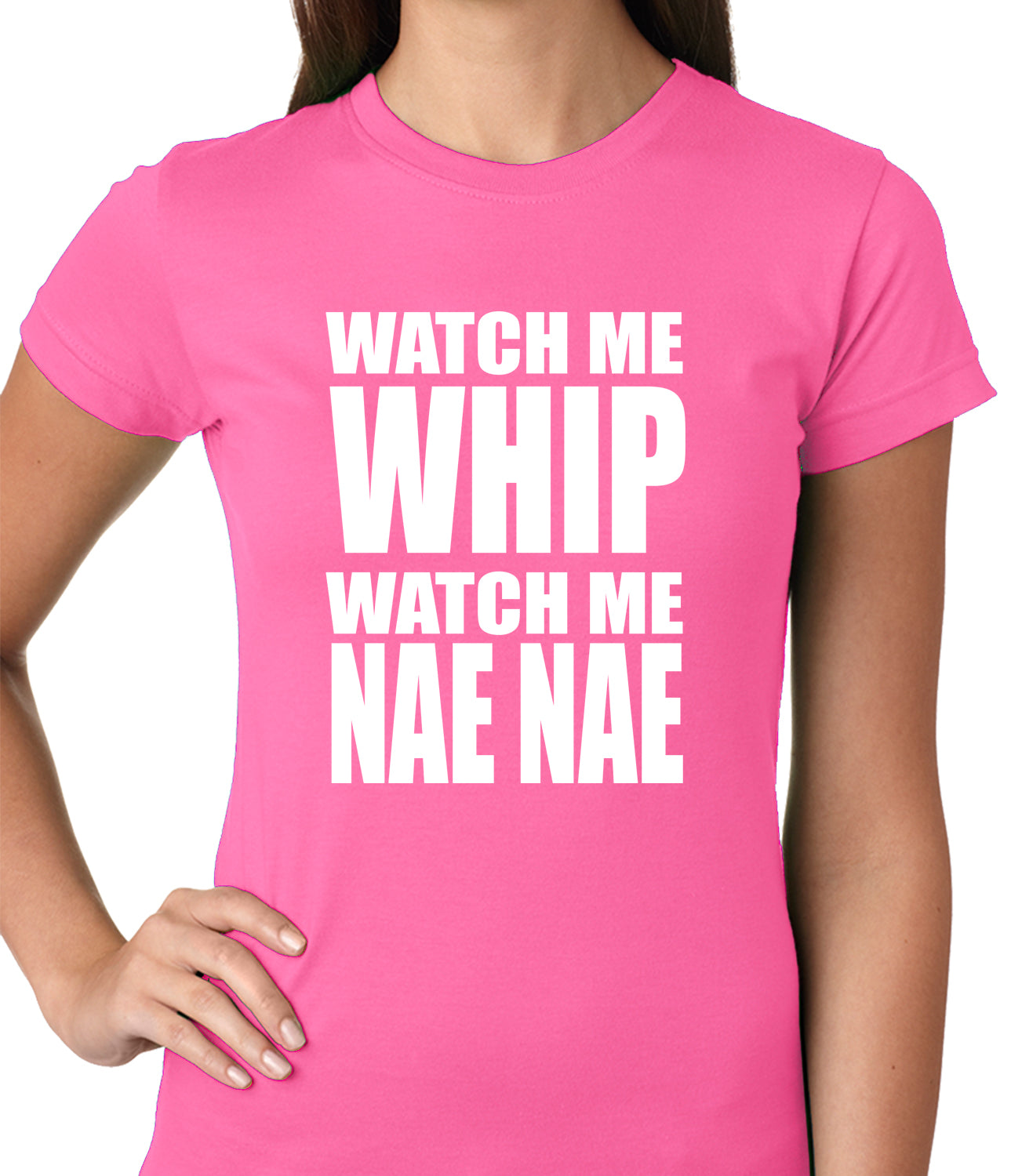 Watch Me Whip Ladies T-shirt