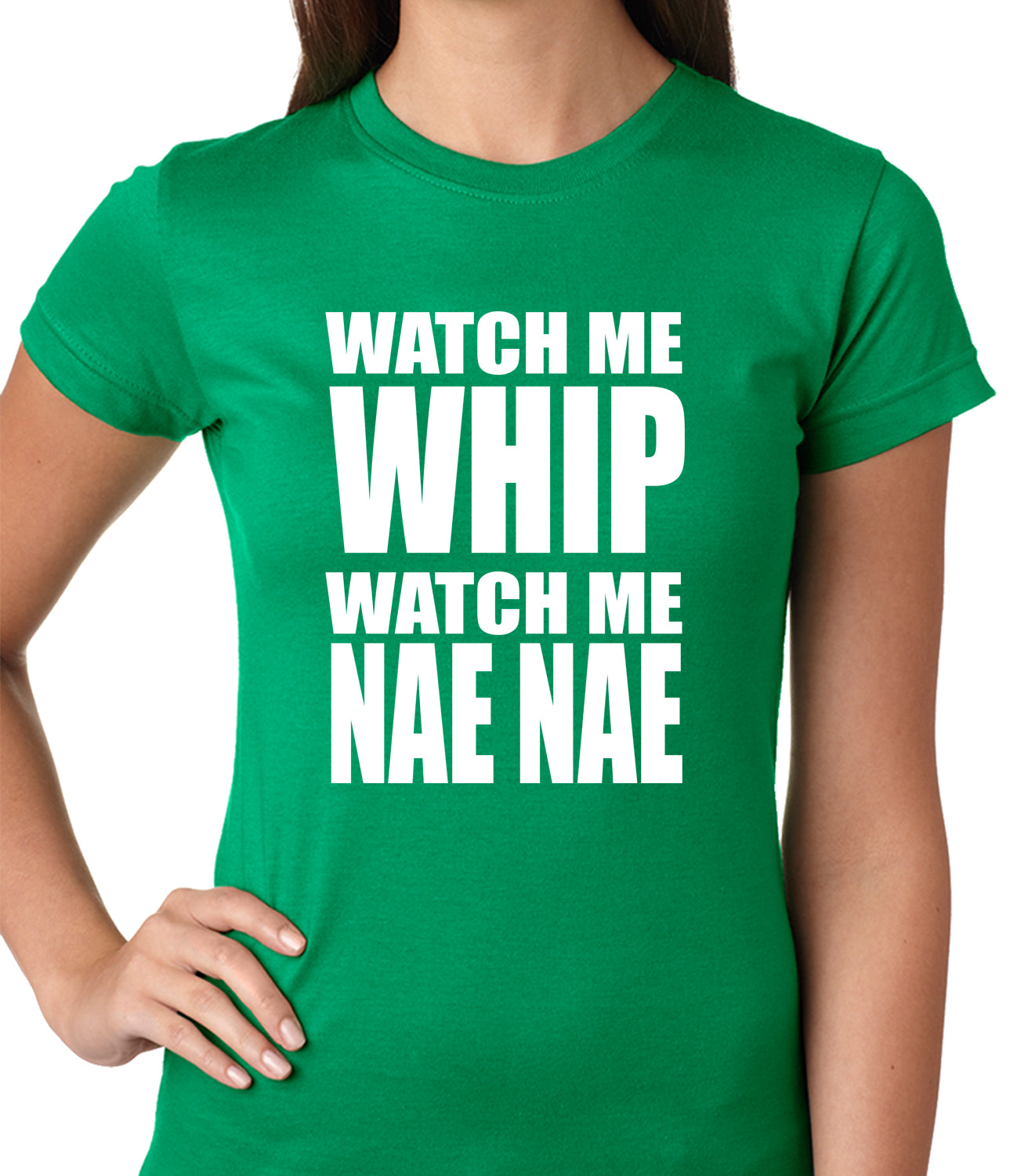 Watch Me Whip Ladies T-shirt