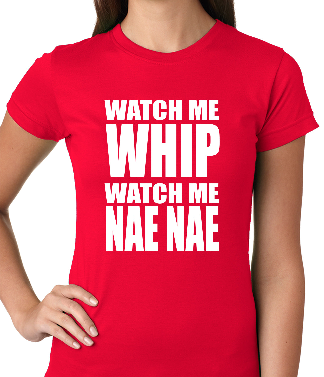 Watch Me Whip Ladies T-shirt