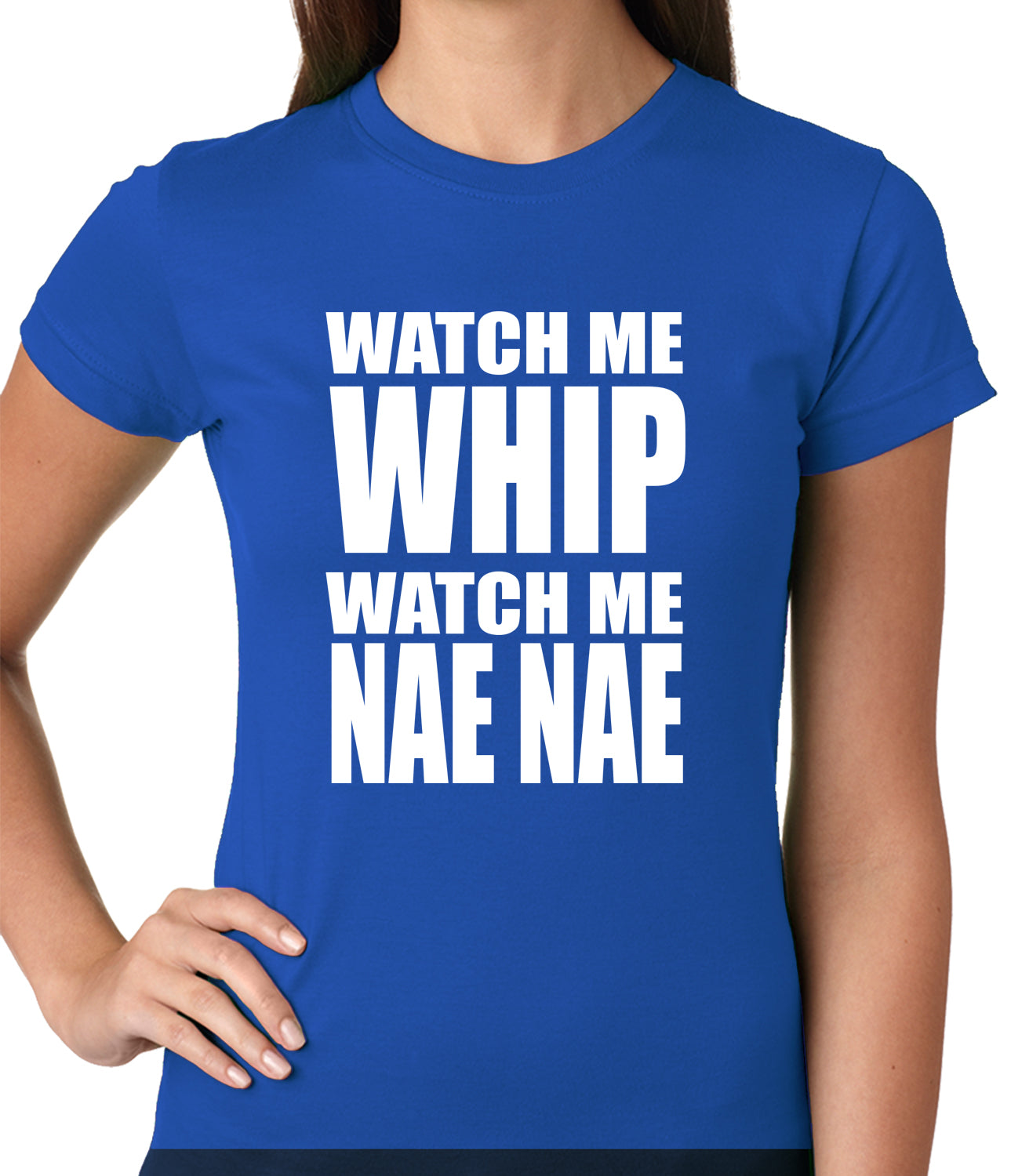 Watch Me Whip Ladies T-shirt