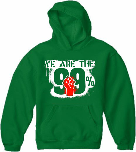 We Are The 99% Adult Hoodie