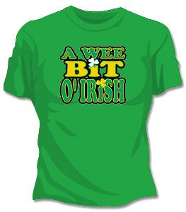 Wee Bit O'Irish Woman's T-Shirt