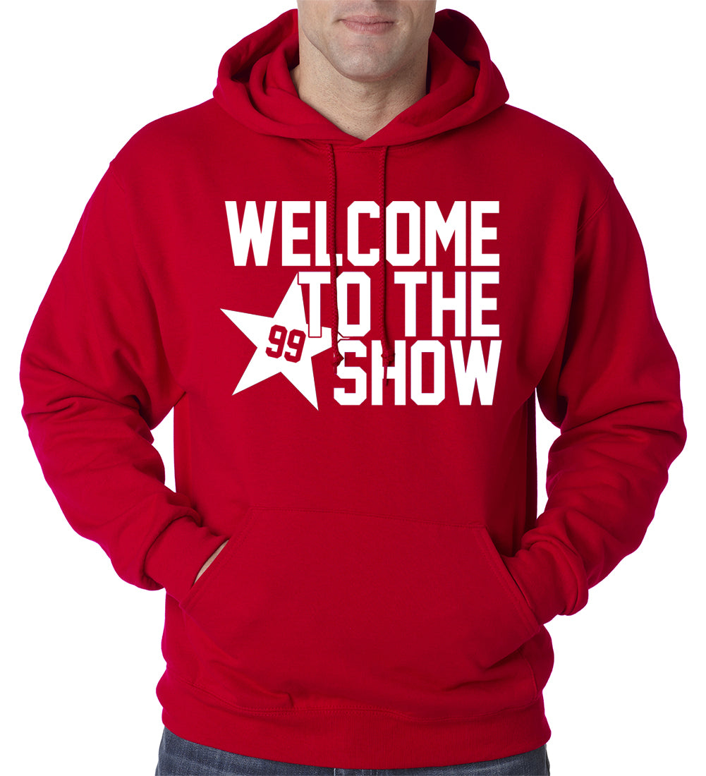 Welcome To The Show Watt Houston Adult Hoodie