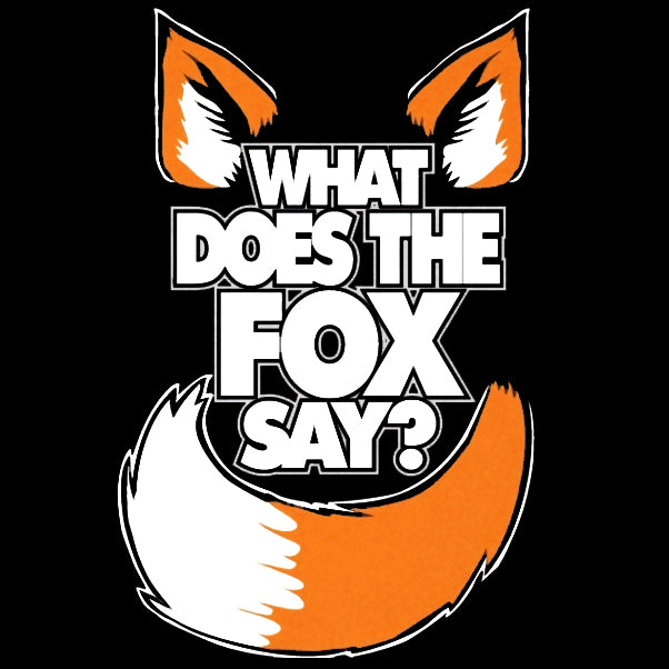 What Does The Fox Say? Canvas Tote Bag