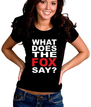 What Does The Fox Say? Girl's T- Shirt