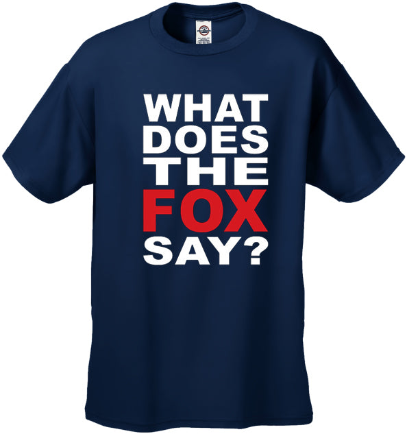 What Does The Fox Say? Men's T- Shirt