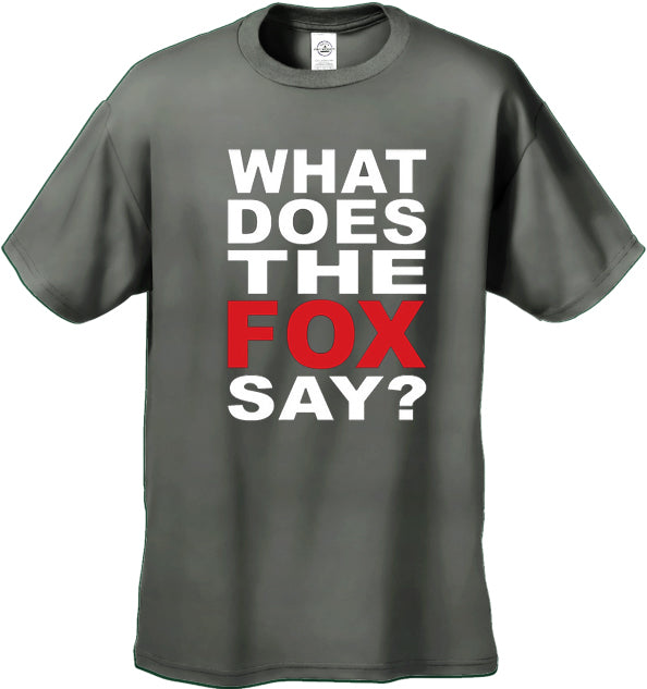 What Does The Fox Say? Men's T- Shirt