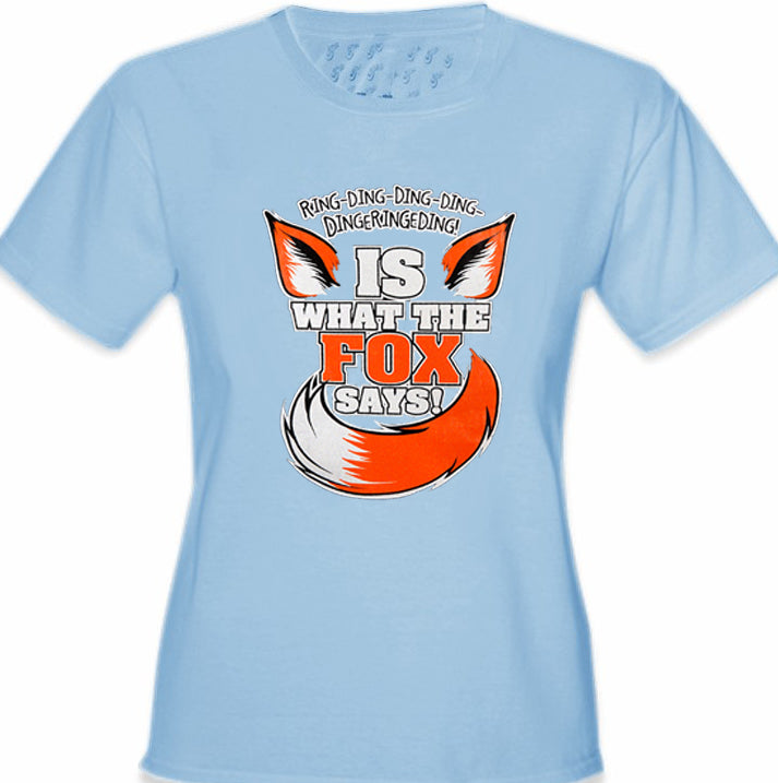 What Does The Fox Say? Ring-Ding-Ding-Ding Girl's T-Shirt