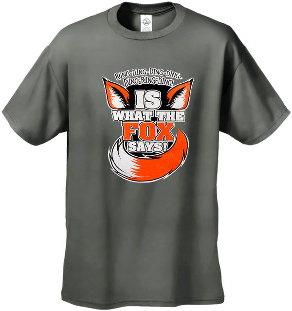 What Does The Fox Say? Ring-Ding-Ding-Ding Men's T-Shirt