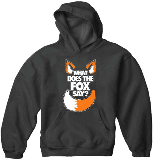 What Does The Fox Say? YLVIS YouTube Video Adult Hoodie