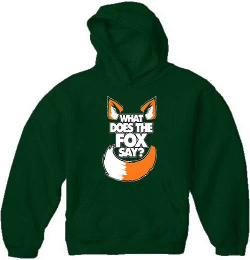 What Does The Fox Say? YLVIS YouTube Video Adult Hoodie