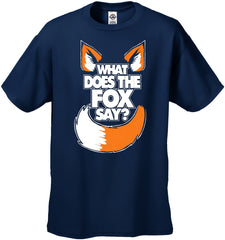 What Does The Fox Say? YLVIS YouTube Video Mens T-Shirt