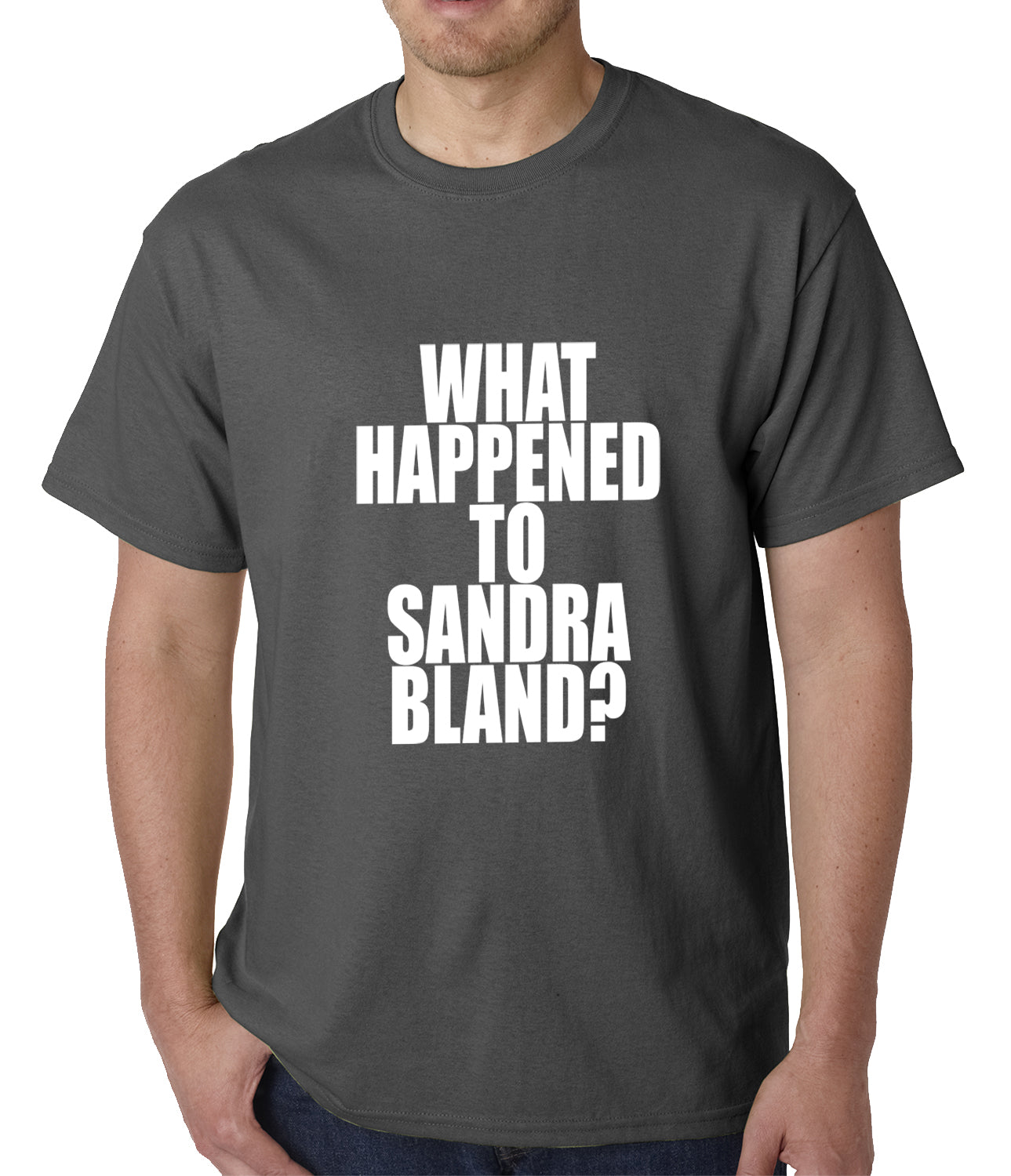What Happened To Sandra Bland? Mens T-shirt