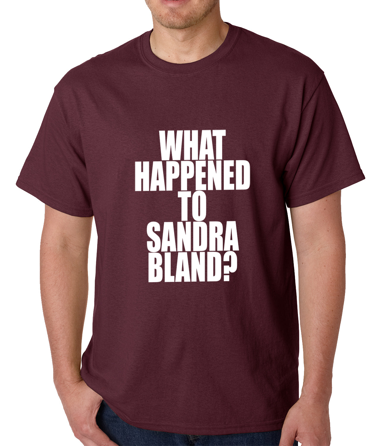 What Happened To Sandra Bland? Mens T-shirt