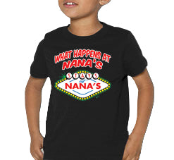 What Happens At Nana's House Kids T-Shirt