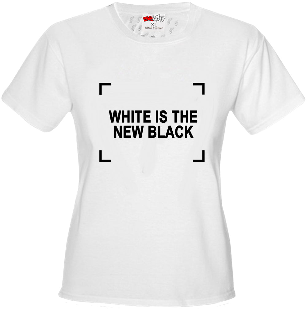 White Is The New Black Girl's T-Shirt