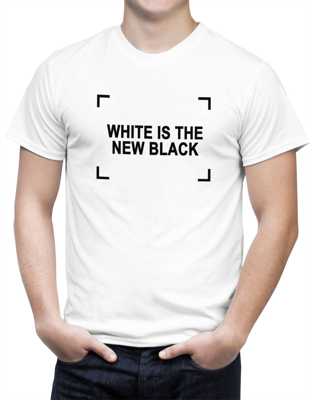 White Is The New Black Men's T-Shirt