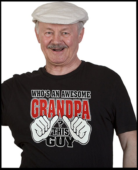 Who's An Awesome Grandpa? This Guy Men's T-Shirt