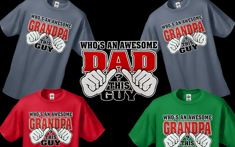 Who's An Awesome Grandpa? This Guy Men's T-Shirt