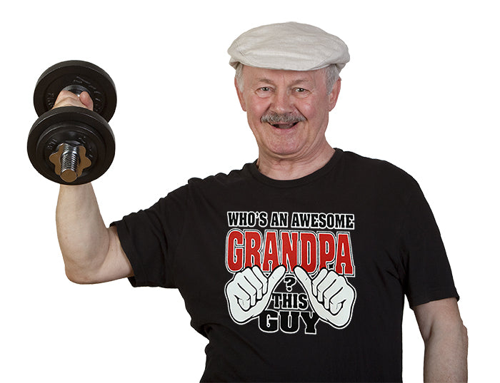 Who's An Awesome Grandpa? This Guy Men's T-Shirt