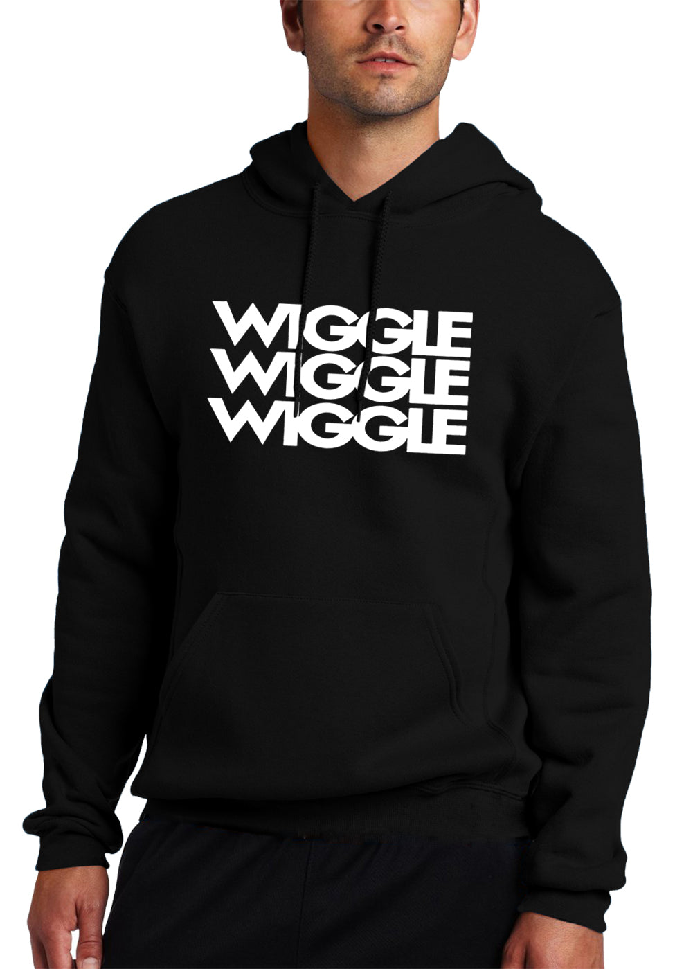 Wiggle Song Lyric Adult Hoodie