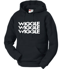 Wiggle Song Lyric Adult Hoodie