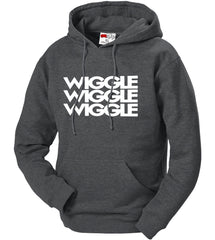 Wiggle Song Lyric Adult Hoodie