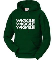 Wiggle Song Lyric Adult Hoodie