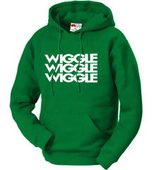 Wiggle Song Lyric Adult Hoodie