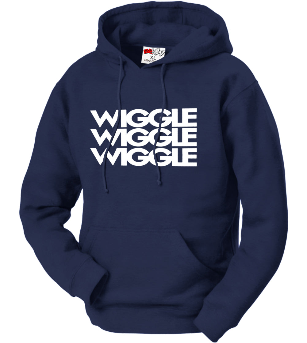 Wiggle Song Lyric Adult Hoodie