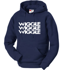 Wiggle Song Lyric Adult Hoodie
