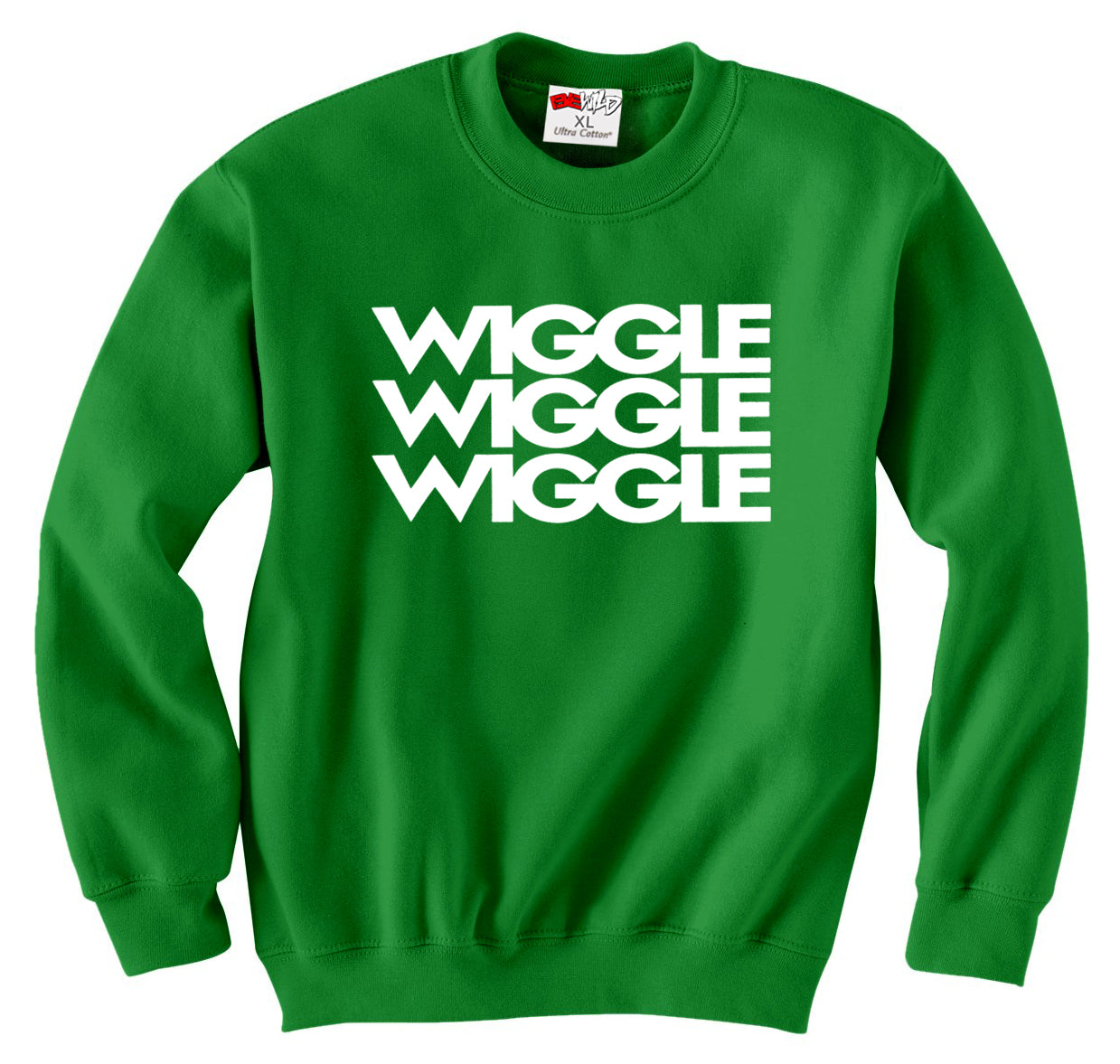 Wiggle Song Lyric Crew Neck Sweatshirt