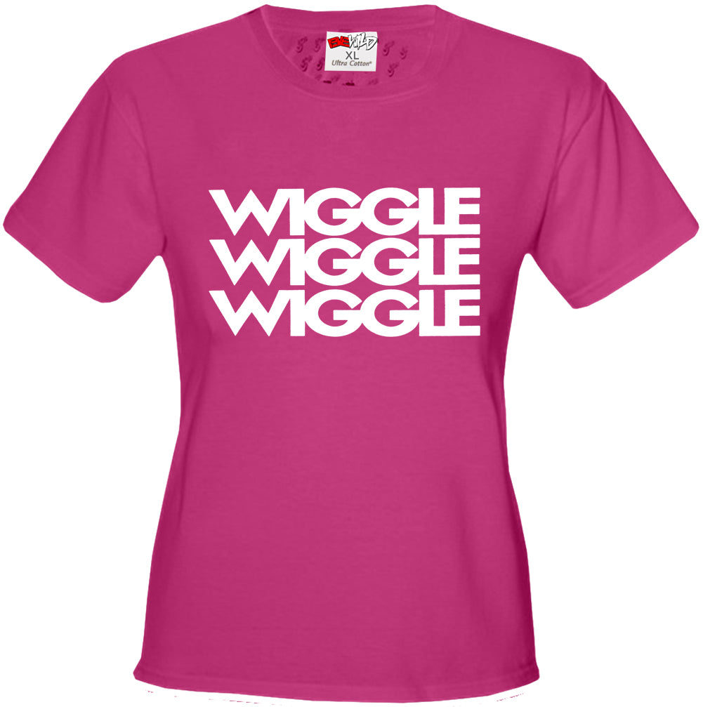 Wiggle Song Lyric Girl's T-Shirt